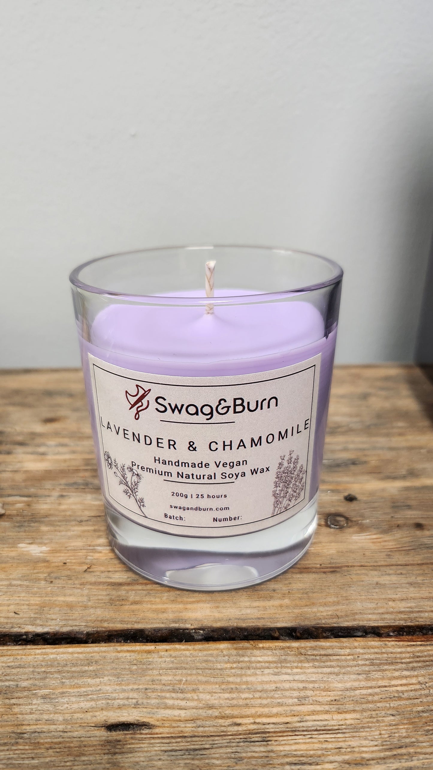 Lavender & Chamomile Luxury Handmade Candle