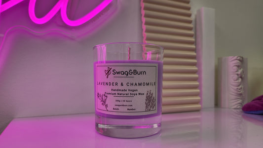 Lavender & Chamomile Luxury Handmade Candle